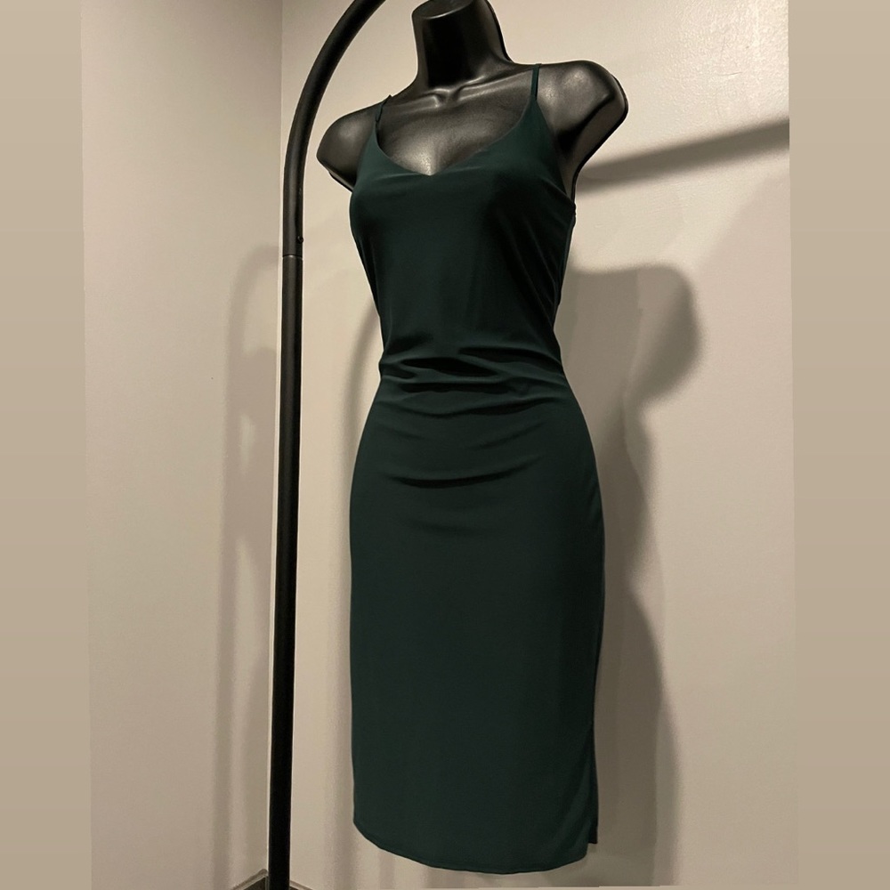 Green Spaghetti Strap Dress Size M